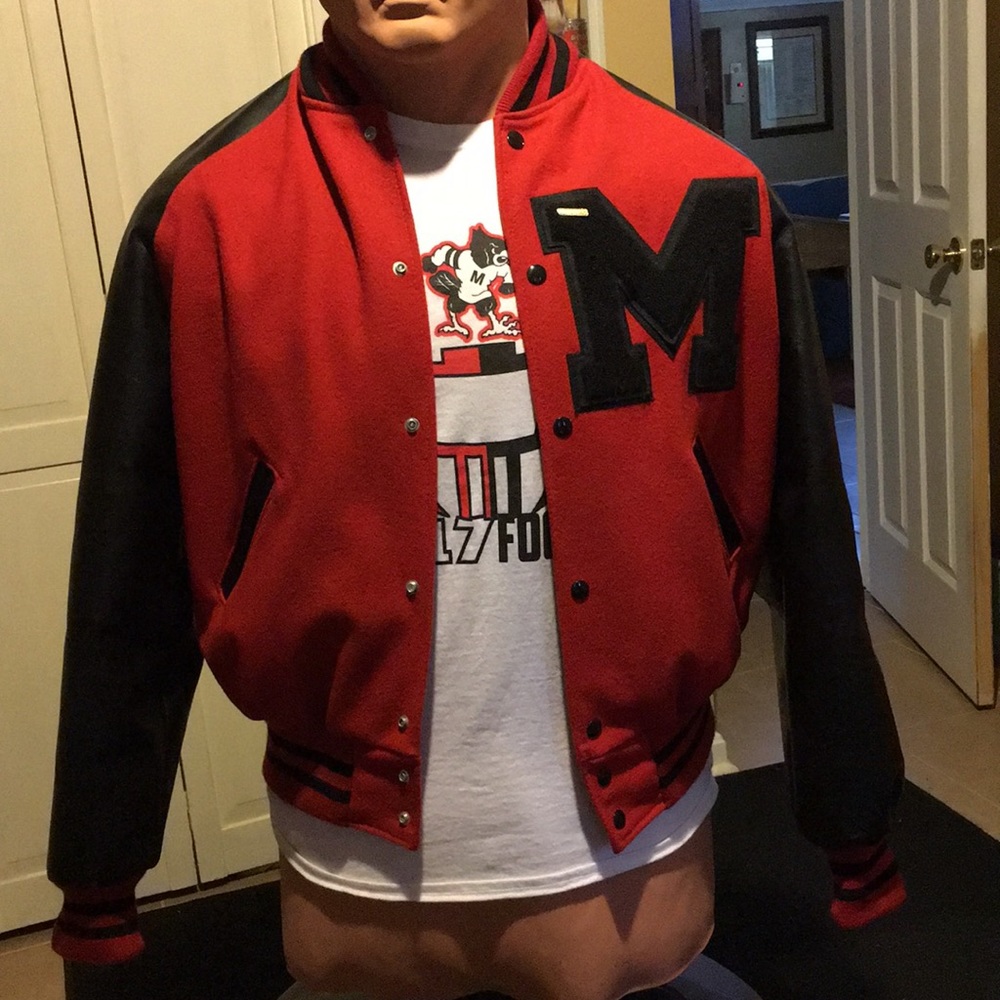 Varsity letterman’s jacket